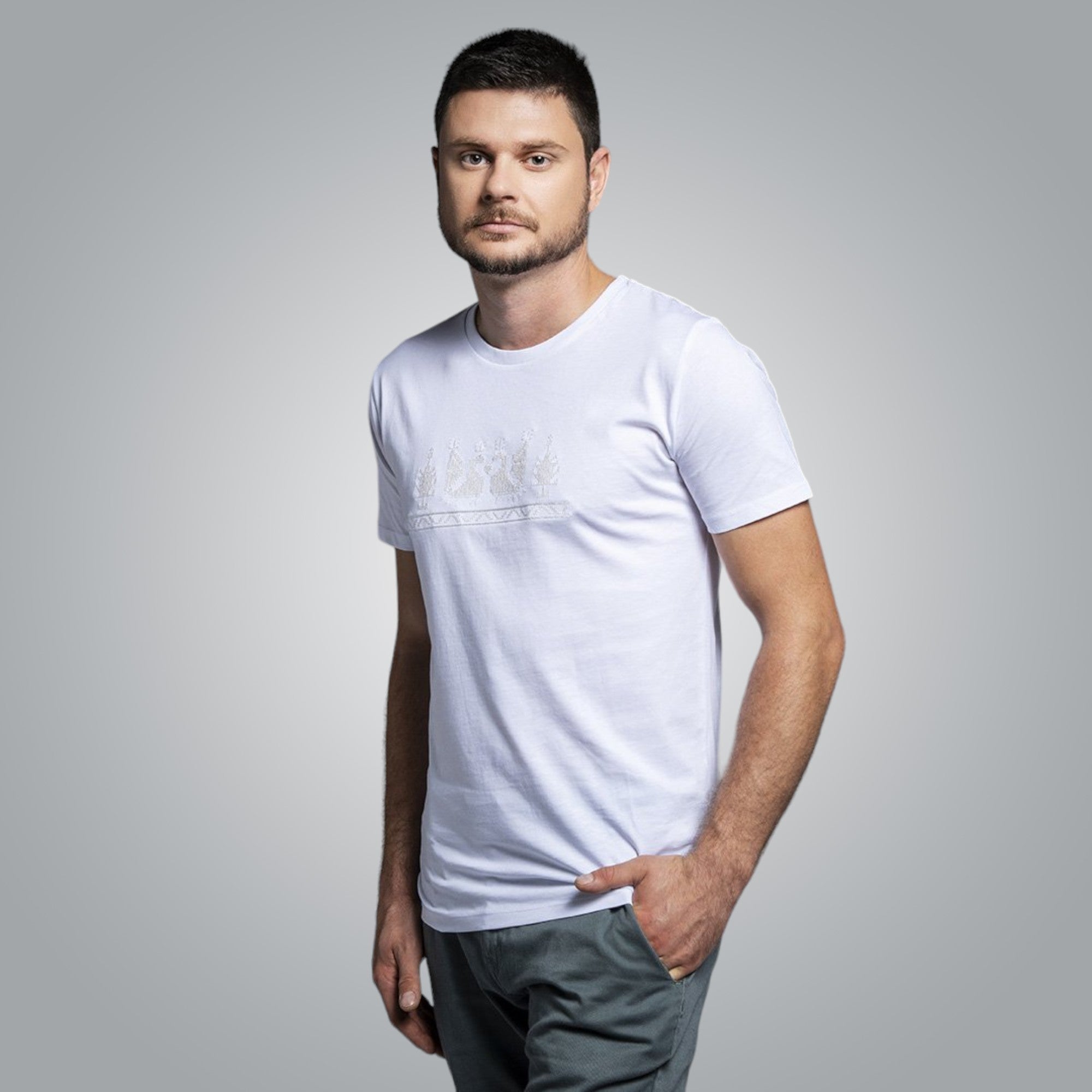 Тениска "Петли"