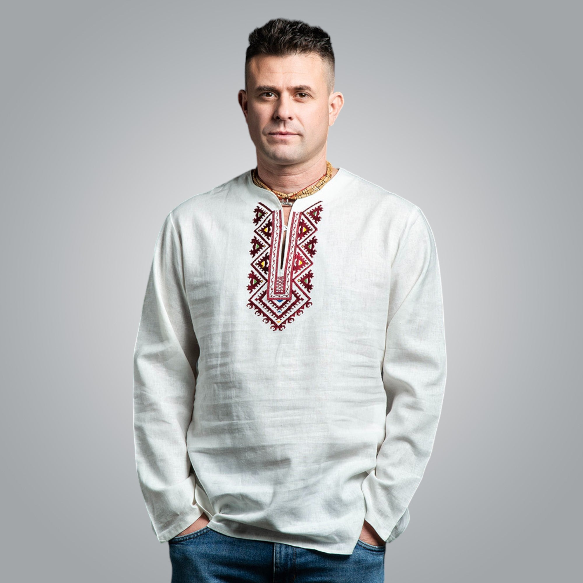 Мъжка риза "Фолклорна"