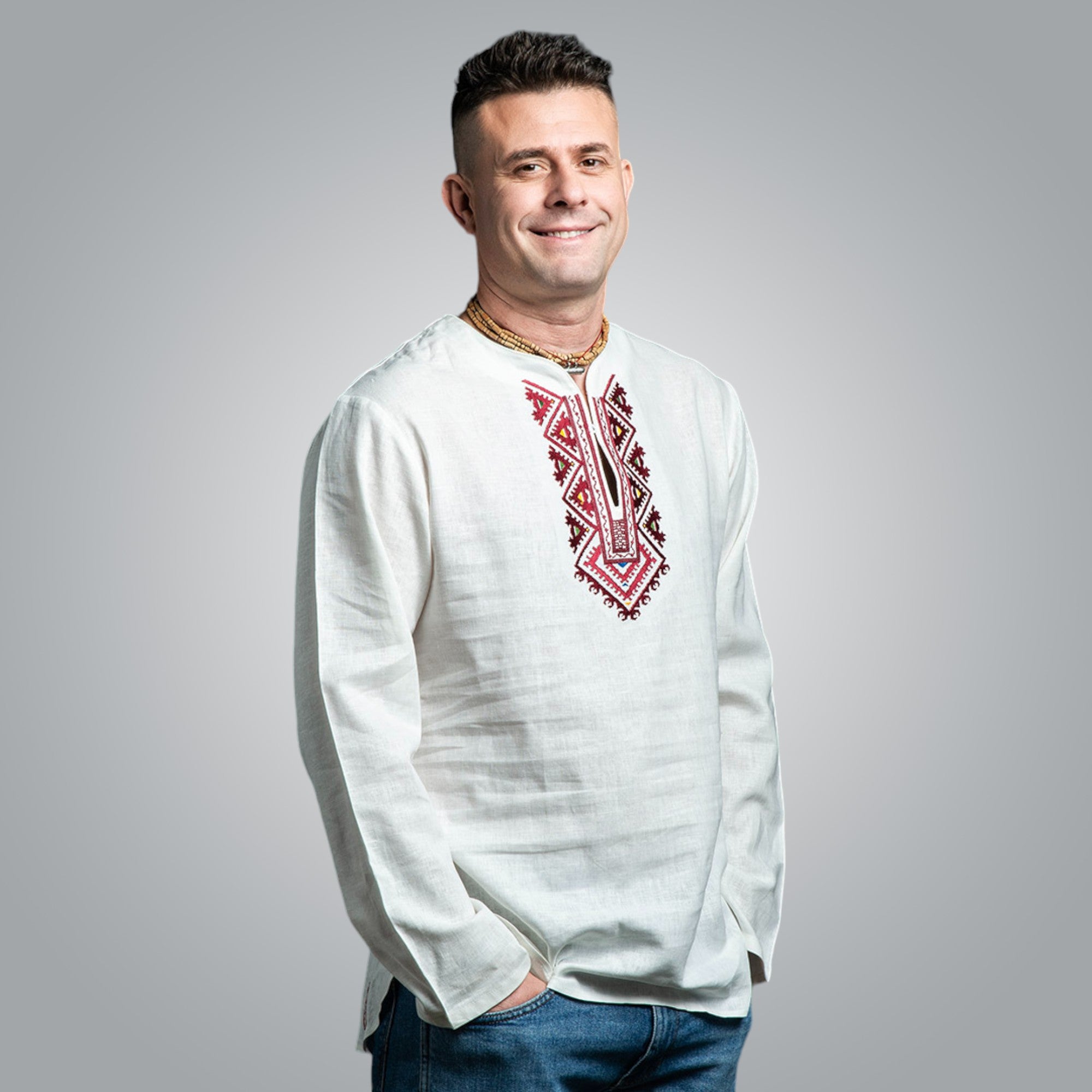 Мъжка риза "Фолклорна"