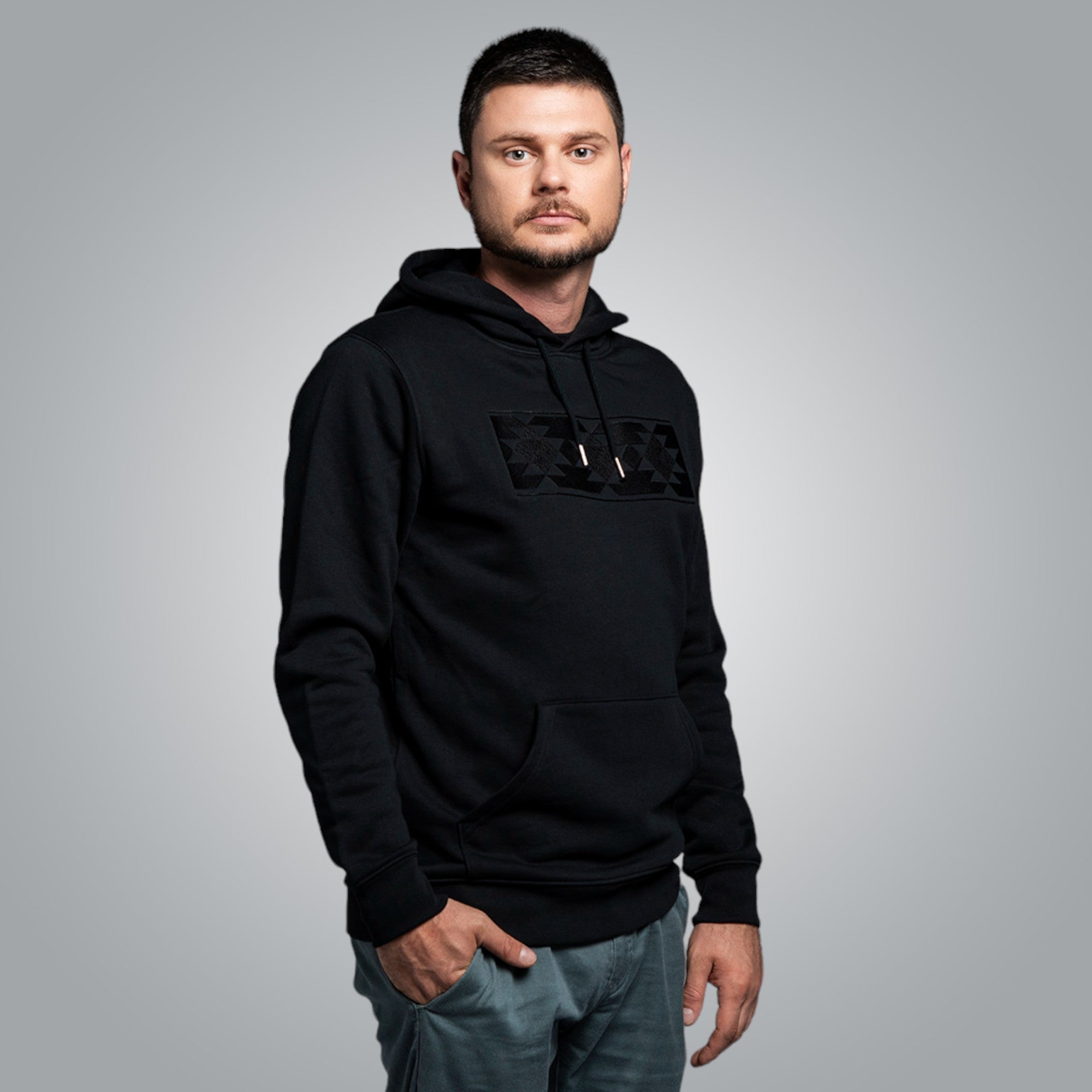 Унисекс блуза с качулка "Род"