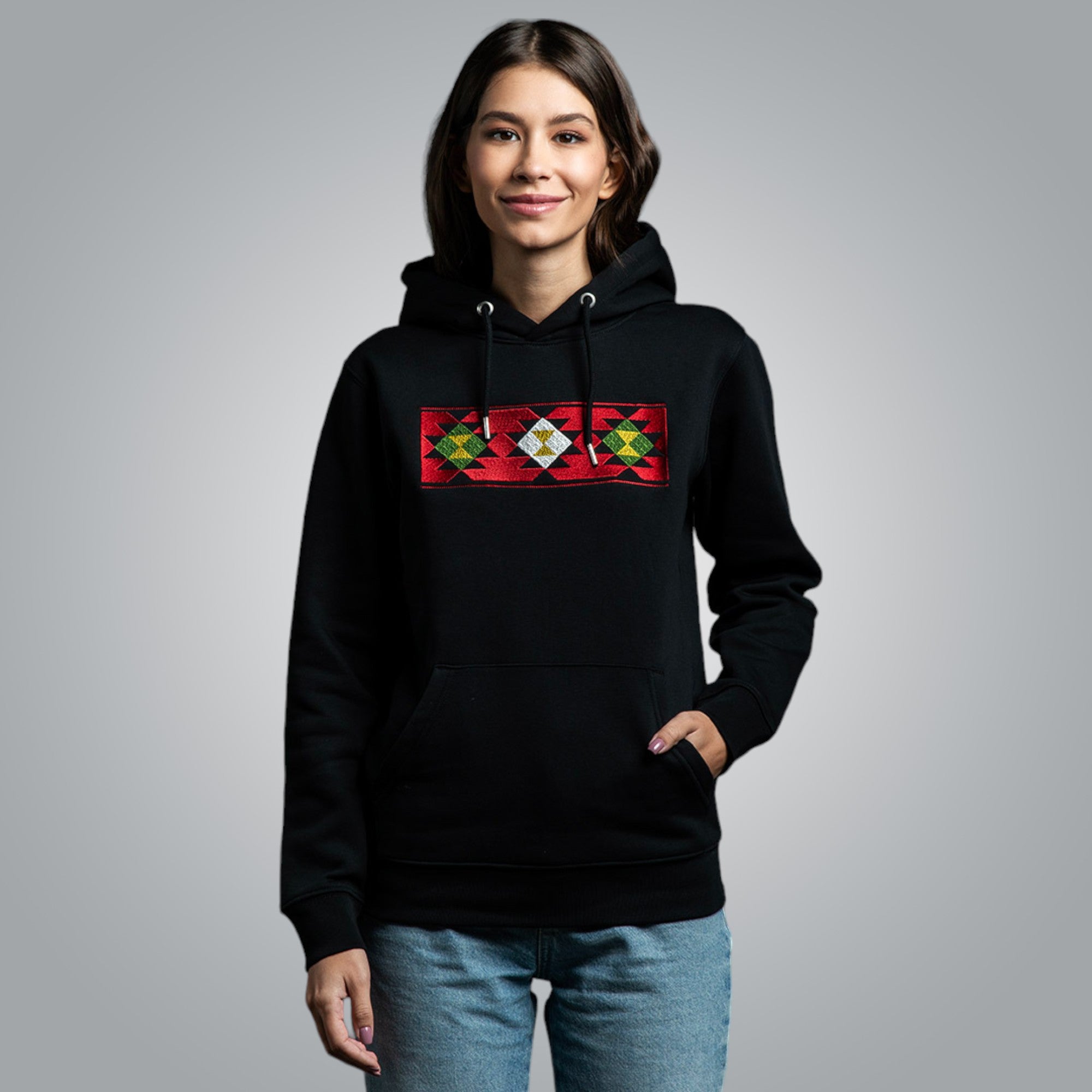 Унисекс блуза с качулка "Род"