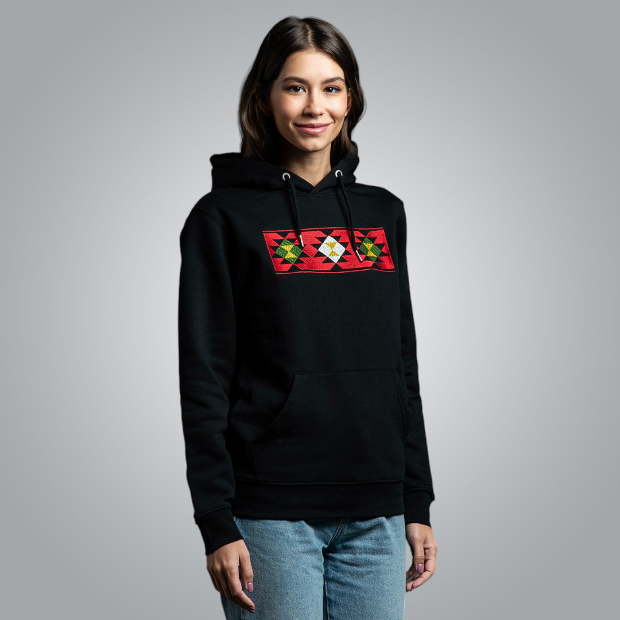 Унисекс блуза с качулка "Род"