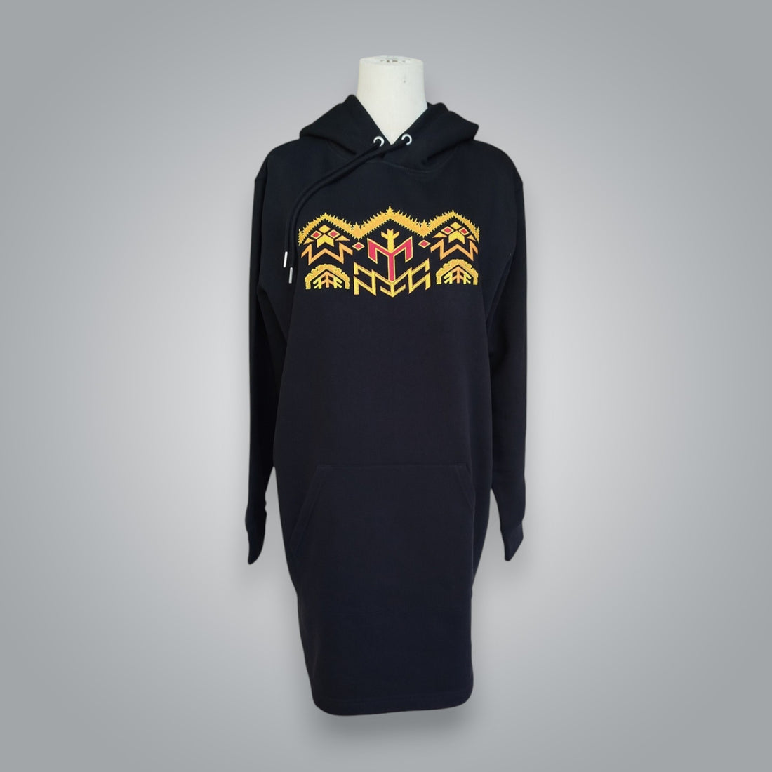 OUTLET Дълга блуза с качулка "Богинята майка"