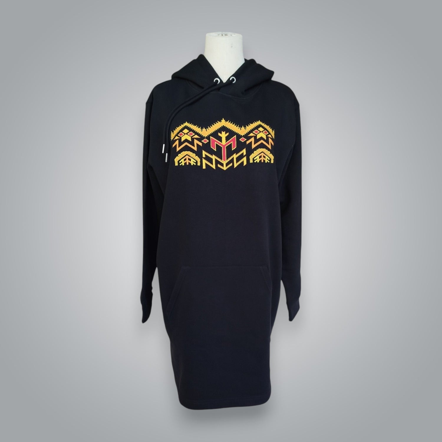 OUTLET Дълга блуза с качулка "Богинята майка"