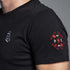 Мъжка тениска с бродирано лого и шевица "Букраний" от Везба