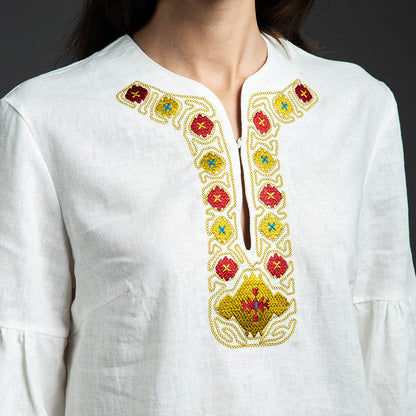 Дамска риза с шевица от елховски сукман
