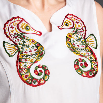 Гащеризон рокля - "Морски кончета"