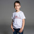 Детска тениска бродирана с шевица "Аз съм" от Везба